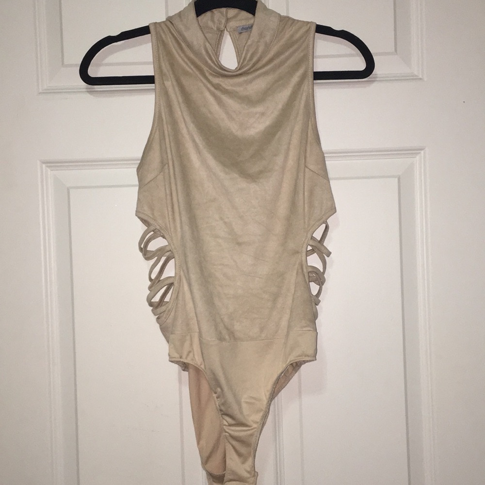 Tan bodysuit
